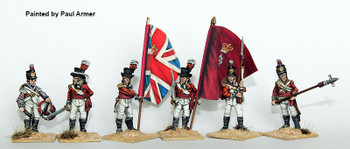Napoleonic British Command Standing Officers in Round Hats 1801-07 - Available to Order