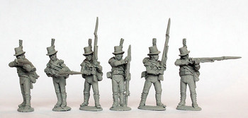 Napoleonic British Flank Companies Firing Line Round Hats, 1801-07 - Available to Order