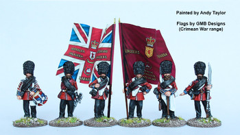 British Intervention Force (1860s) Scots Fusilier Guards Command Standing - Available to Order