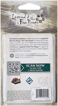 Legend of the Five Rings Card Game: For Honor and Glory