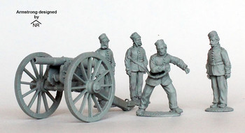 British Intervention Force (1860s) Royal Artillery Firing 12pdr Armstrong - Available to Order