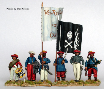 Carlist War Carlists Infantry Command Standing - Available to Order