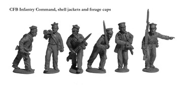 British Cape Wars Command Wearing Shell Jackets - Available to Order