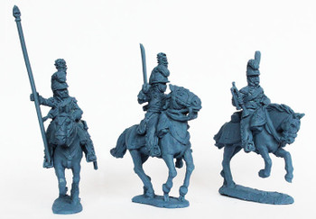 Napoleonic Danish-Norwegian Army Light Dragoon Command Galloping 1802-12 - Available to Order