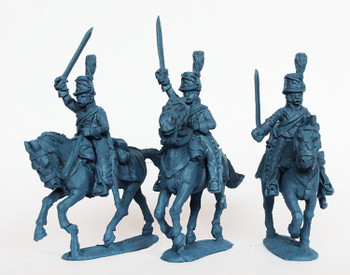 Napoleonic Danish-Norwegian Army Danish Rytter 1802-08 / Norwegian Dragoons 1804-10 Charging, Round Hats - Available to Order