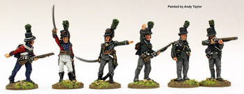 Napoleonic Danish-Norwegian Army Jaeger & Light Infantry Command 1802-08 - Available to Order