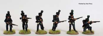 Napoleonic Danish-Norwegian Army Danish Light Infantry / Jaegers Skirmishing w/ Rifles 1810-14 - Available to Order