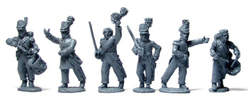 Napoleonic Dutch Belgian Line Infantry Command Advancing - Available to Order