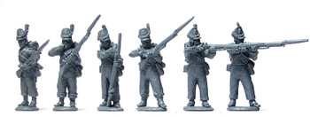 Napoleonic Dutch Belgian Line Infantry Firing Line, Centre Companies - Available to Order