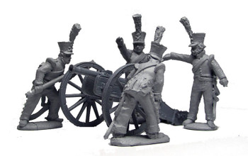 Napoleonic Dutch Belgian Horse Artillery Firing 6pdr - Available to Order