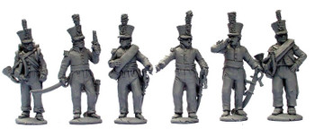 Napoleonic Dutch Belgian Jager / Chasseur Command Standing - Available to Order