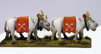 European Armies Carroccio Oxen - Available to Order