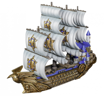 Kings of War: Armada Basilean Dictator XL Ship
