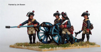 AWI Hesse-Cassel Artillery Loading Swedish 4pdr - Available to Order