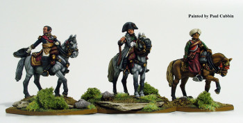 Napoleonic French Napoleon & Staff Mounted - Available to Order