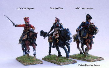 Napoleonic French Ney & Staff Mounted at the Gallop - Available to Order