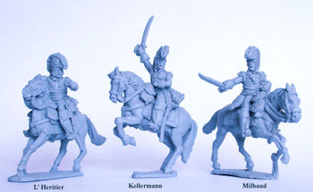 Napoleonic French Heavy Cavalry Generals de Division - Available to Order