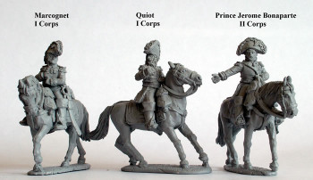 Napoleonic French Mounted Generals of Division - Available to Order