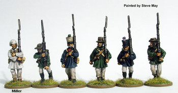 Napoleonic French National Guard Conscripts of 1814 "Casual March Attack" 1 - Available to Order
