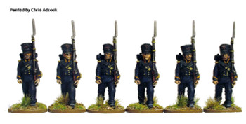 Napoleonic French Sailors of the Imperial Guard, Campaign Dress, Marching - Available to Order
