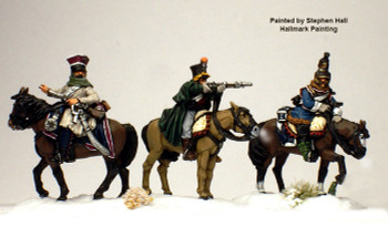 Napoleonic French Cavalry Skirmishing, Retreat from Moscow - Available to Order