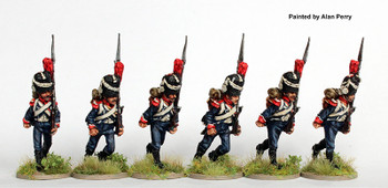 Napoleonic French Light Infantry Carabiniers Running (Bearskins) 1804-14 - Available to Order