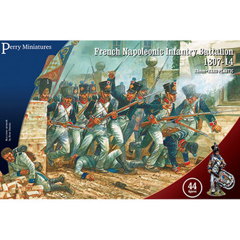 Napoleonic Plastic French Infantry Battalion 1807-14
