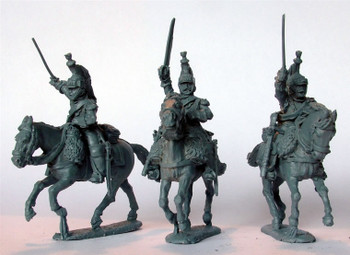 Napoleonic French Cuirassiers Charging Swords Raised - Available to Order