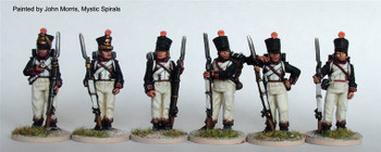 Napoleonic French Line Fusiliers Standing at Ease - Available to Order