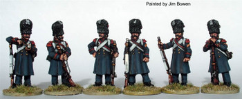 Napoleonic French Chasseurs a Pied of the Imperial Guard in Greatcoats, Standing Casually - Available to Order