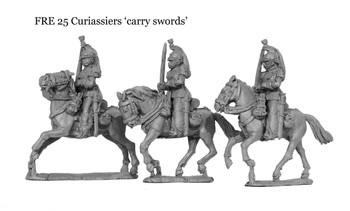 Franco-Prussian War French Cuirassiers 'Carry Swords' - Available to Order