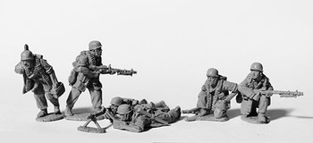 WWII German Fallschirmjager MG34 Teams - Available to Order