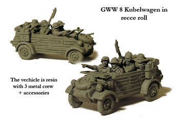 WWII German Kubelwagen in Recce Role - Available to Order
