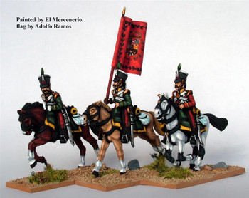 Carlist War Isabelino Light Cavalry Command - Available to Order