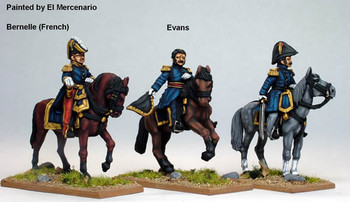 Carlist War Isabelino Foreign Commanders & a Spanish Colonel - Available to Order