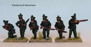 Carlist War Isabelino BAL Riflemen Skirmishing, Shakos - Available to Order