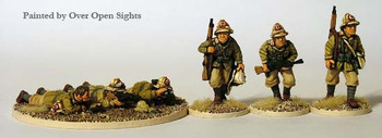 WWII Italian Breda LMG Gunners, Tropical Helmets - Available to Order