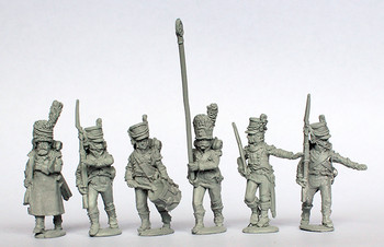 Napoleonic Kingdom of Holland Infantry Command Marching - Available to Order