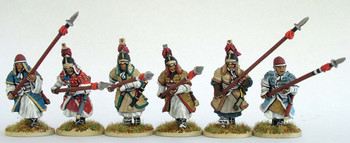 Korean (1592-98) Heavy Infantry Advancing / Charging w/ Long Spear - Available to Order