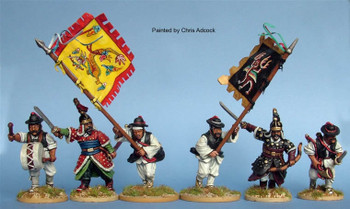 Korean (1592-98) Garrison Infantry Command Charging - Available to Order