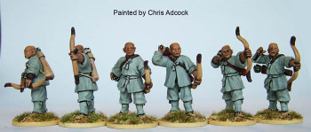 Korean (1592-98) Monks w/ Bows - Available to Order