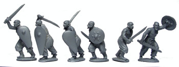 Crusades Muslims Azerbaijani Swordsmen, Advancing / Attacking - Available to Order