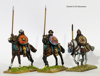 Crusades Muslims Turkish Heavy Cavalry, Spears Upright - Available to Order
