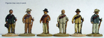 Mafeking White Armed Civilians Standing Casually - Available to Order
