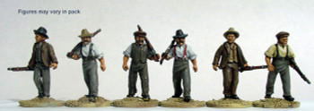 Mafeking White Armed Civilians Walking - Available to Order