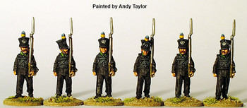 Napoleonic Brunswick Line Infantry, Marching - Available to Order