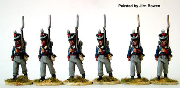 Napoleonic Nassau Orange-Nassau Regt. Centre Companies March Attack - Available to Order
