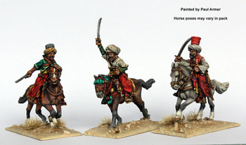 Napoleonic Ottoman Army 1790-1815 Mamelukes Attacking w/ Swords (1) - Available to Order