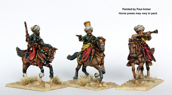 Napoleonic Ottoman Army 1790-1815 Mamelukes Attacking w/ Firearms - Available to Order