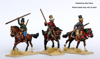 Napoleonic Ottoman Army 1790-1815 Deli Cavalrymen Attacking w/ Lances - Available to Order